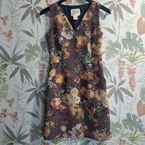 Tabitha Petite Floral Patterned Sleeveless Dress Has Pockets Size 0P